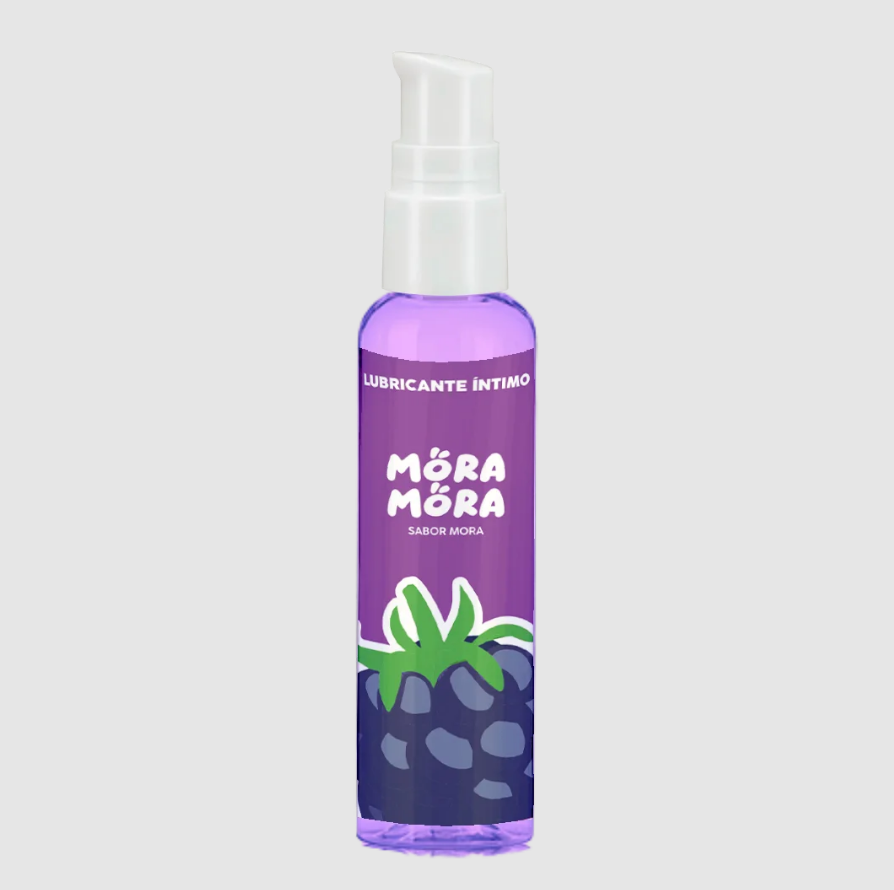 Lubricante Efecto calor sabor Mora 60ml Bad Habits